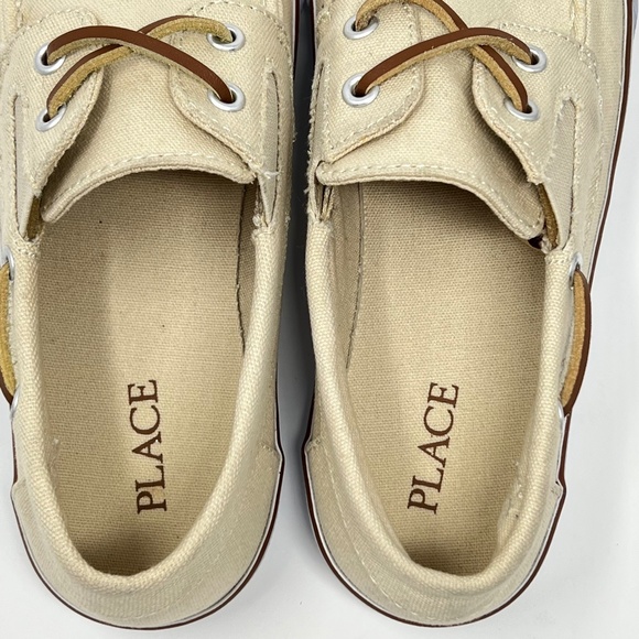 (Childrens) Place kids canvas boat/dock shoe size 3 - Picture 9 of 10